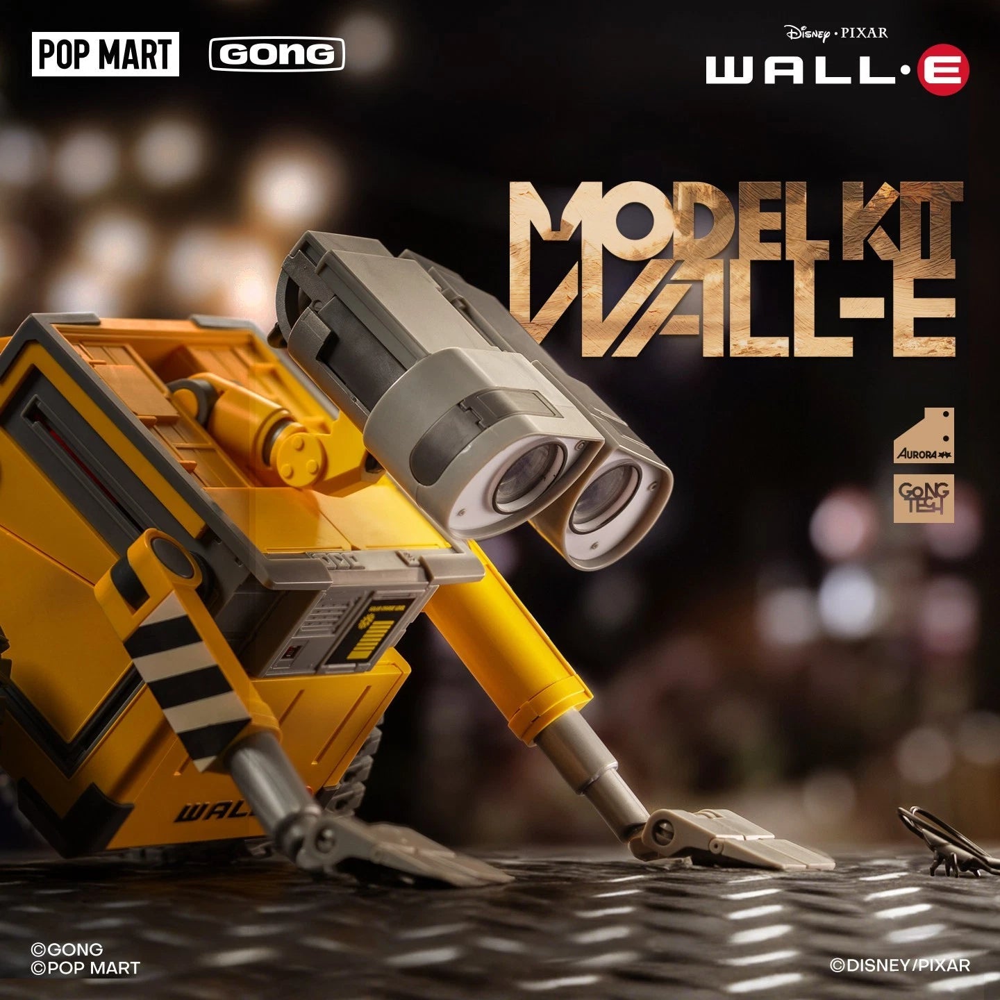 GONG WALL‑E Robot Model Kit Assembly Action Figure Gift Toy  Collectible GONG - KOEEK