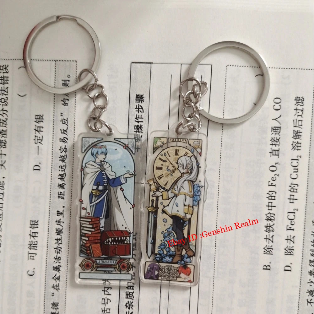 Anime Frieren: Beyond Journey's End Acrylic Keychain Set Backpack Pendant Gift 07FC0E-D4 - KOEEK