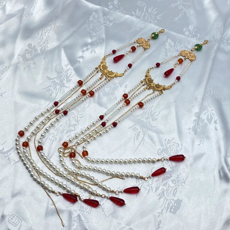 Tassel Hairpin Hairpin Hanfu Hairpin Headdress Headdress 07FC0E-D4 - KOEEK