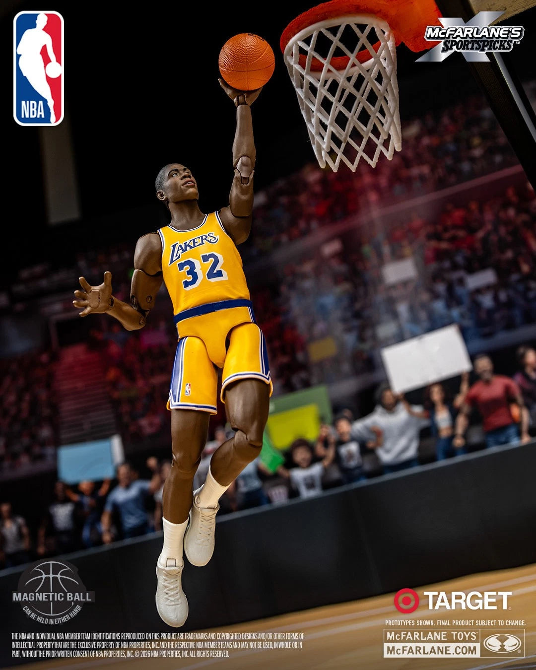 McFarlane Basketball Stars Larry Bird Magic Johnson 6" Action Figures Presale 07FC0E-D4 - KOEEK