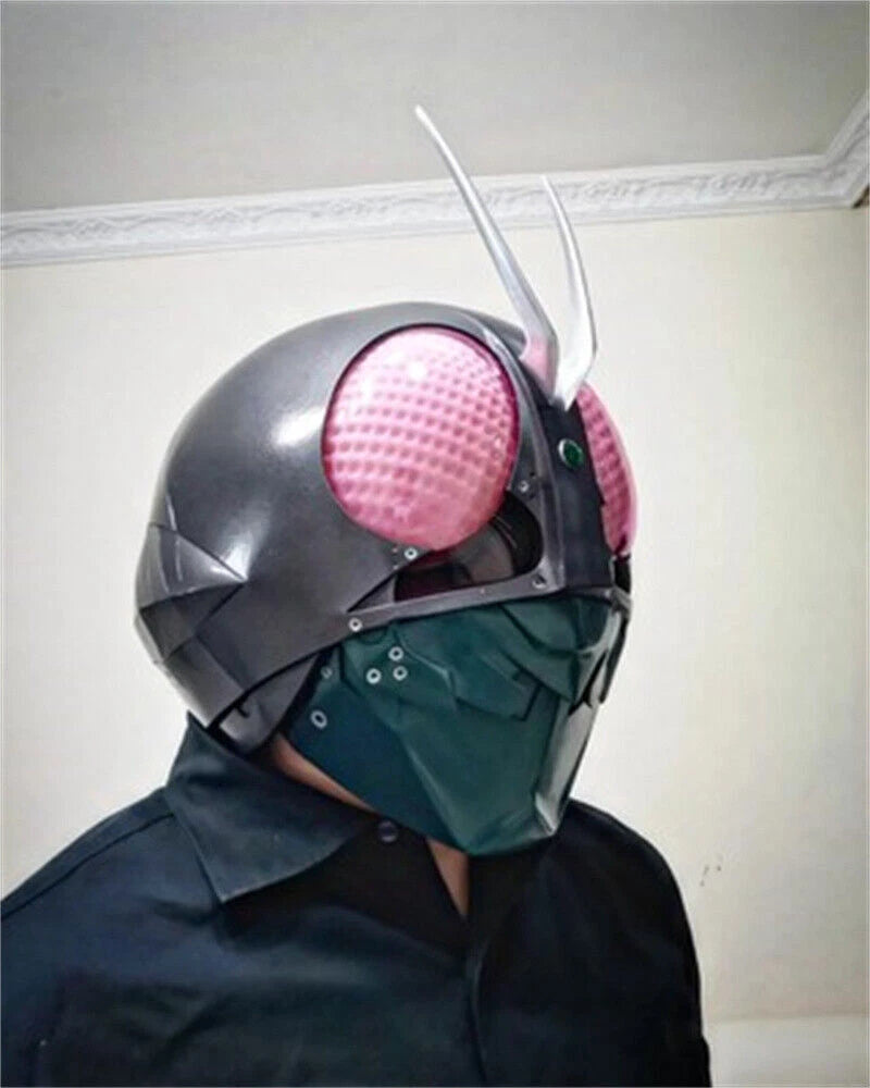 Kamen Rider Wizard Cosplay Helmet 1:1 Wearable LED EyesTheater Ver. Resin Mask 07FC0E-D4 - KOEEK
