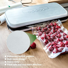 new Happy Seal Vacuum Sealer Bags 11" x 11" x 50' (Pack of 2), White HAPPY SEAL - KOEEK