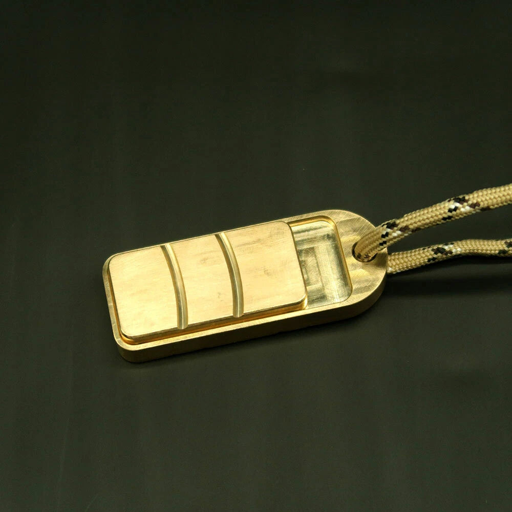 Copper Push Slider Fidget Tos EDC Anti Stress Toys Adult Stress Relief 07FC0E-D4 - KOEEK