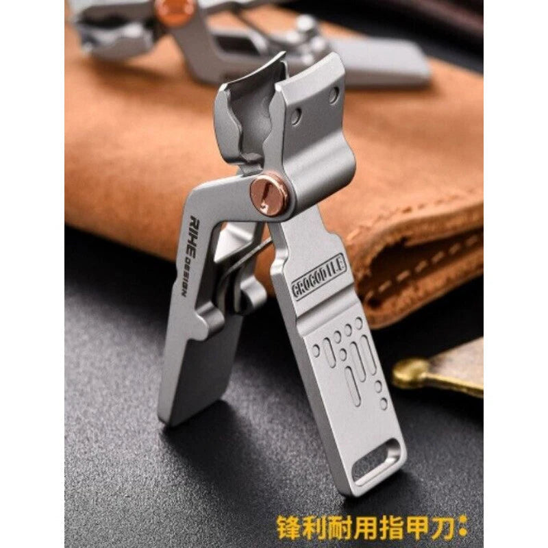 EDC Large Opening Nail Clipper Splash Proof High-end Nail Clipper Tool- 07FC0E-D4 - KOEEK