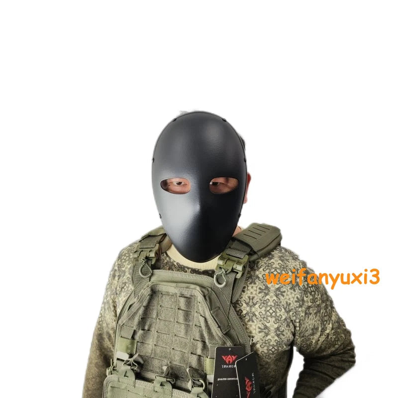 US! Level IIIA Aramid Ballistic Bullet Proof Full Face Mask CS Field Head Helmet 07FC0E-D4 - KOEEK