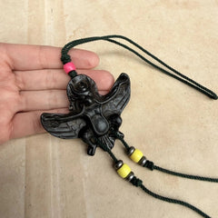 Tibetan Garuda Pendant Amulet Brass Bird Necklace Collectible 07FC0E-D4 - KOEEK