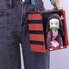 Anime Demon Slayer Kamado Nezuko PVC Figure Popcorn Bucket Decoration Model Toy 07FC0E-D4 - KOEEK