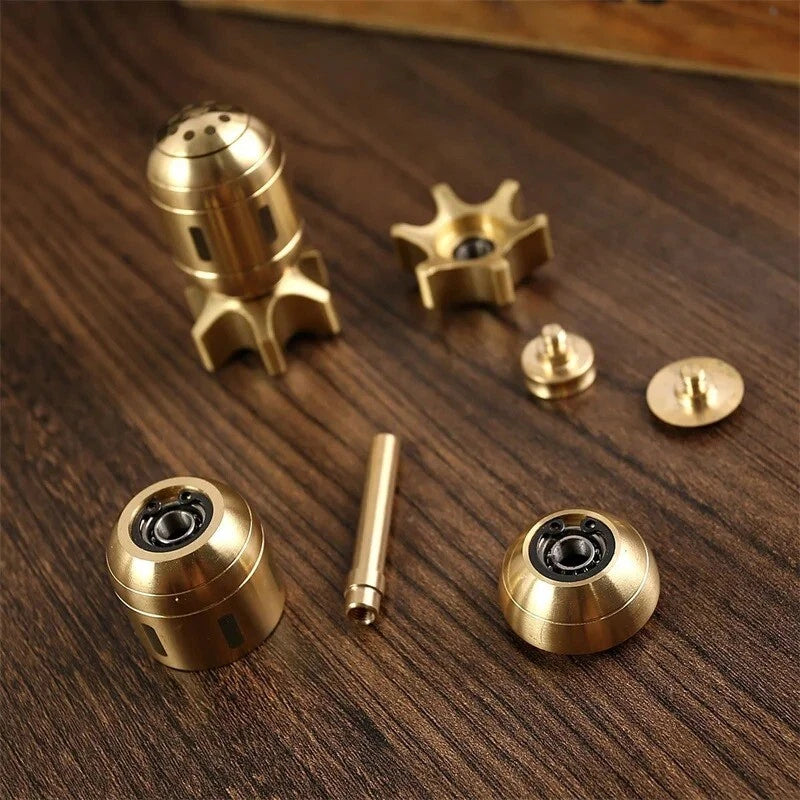 Adult Fidget Toys Torpedo Fidget Spinner EDC Metal Hand Spinner ADHD Tool Gift 07FC0E-D4 - KOEEK
