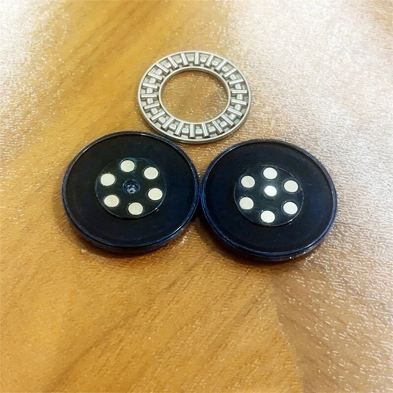 Haptic Coin Fidget Clicker Metal Slider Push Card Pocket Toy EDC Gift for Aults 07FC0E-D4 - KOEEK
