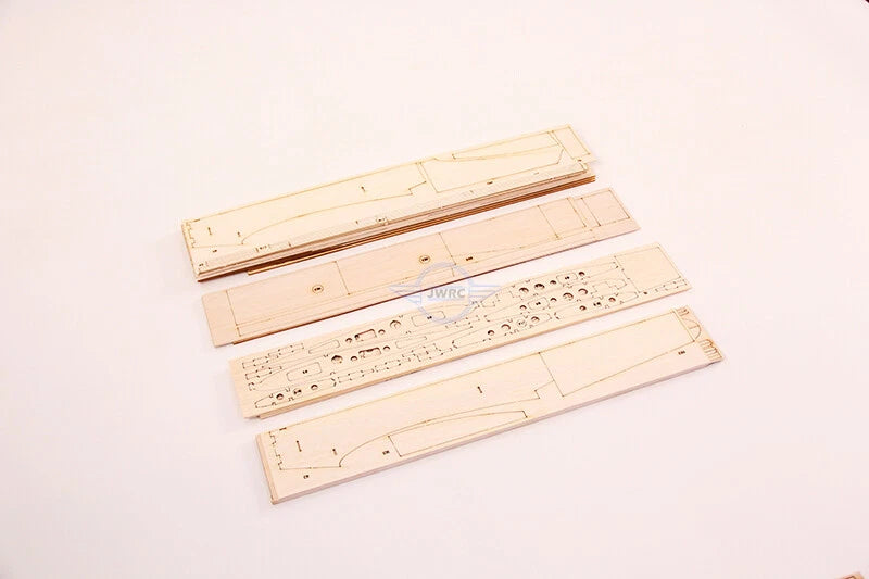 RC Model P51 Airplane Laser Cut Plane Balsa Wood Kit Skin Hardware Accessories 07FC0E-D4 - KOEEK