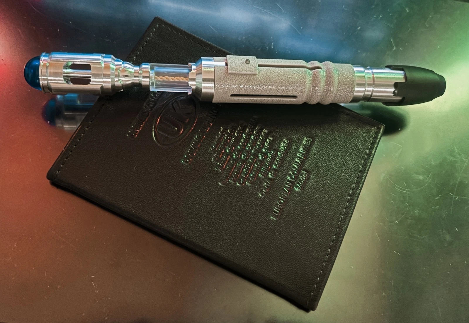 US! Doctor Who 10th Metal Sonic Screwdriver Scalable LED Prop Replica Xmas Gift 07FC0E-D4 - KOEEK