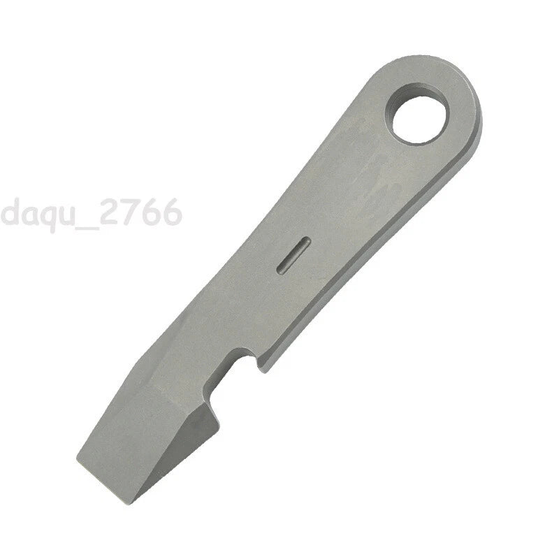 Titanium Alloy Pocket Pry Bar Crowbar Opener Portable Outdoor EDC Multi Tool 07FC0E-D4 - KOEEK