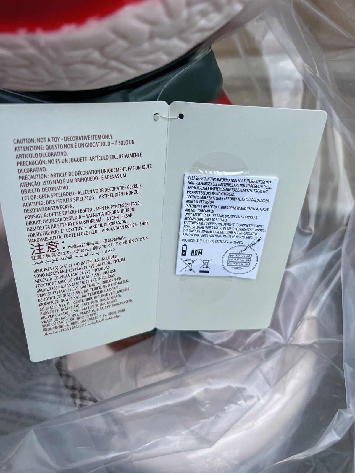 Disney 2022 Christmas Retro Mickey Mouse Large Light Up Figure  Retired DISNEY - KOEEK