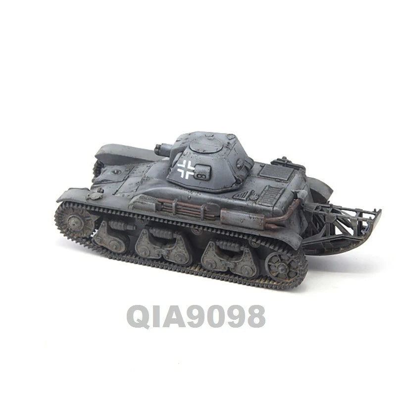 1:72 Scale WWII German Army 35R731(f) Tank Gray Color Plastic Model 07FC0E-D4 - KOEEK