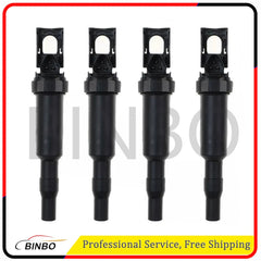 6pcs Ignition Coil Kit For 02-14 BMW  545i 550i GT 645Ci 650i 745i 750i 760i 07FC0E-D4 - KOEEK