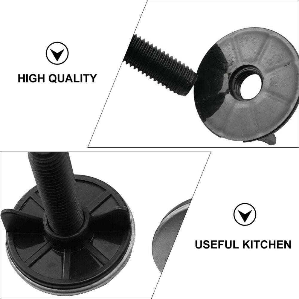 new Sink Accessories 6X4.5CM and Plastic Black Tub Faucet Rv koeek - KOEEK