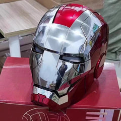 In Stock! Iron Man MK5 Wearable 1:1 Helmet Automatic Voice-Control Mask Cosplay 07FC0E-D4 - KOEEK