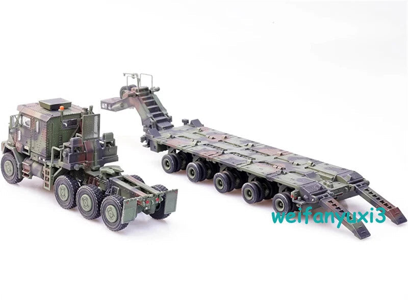 1:72 US Army Oshkosh M1070 Heavy Transport Vehicle Model Military Finished Toys 07FC0E-D4 - KOEEK