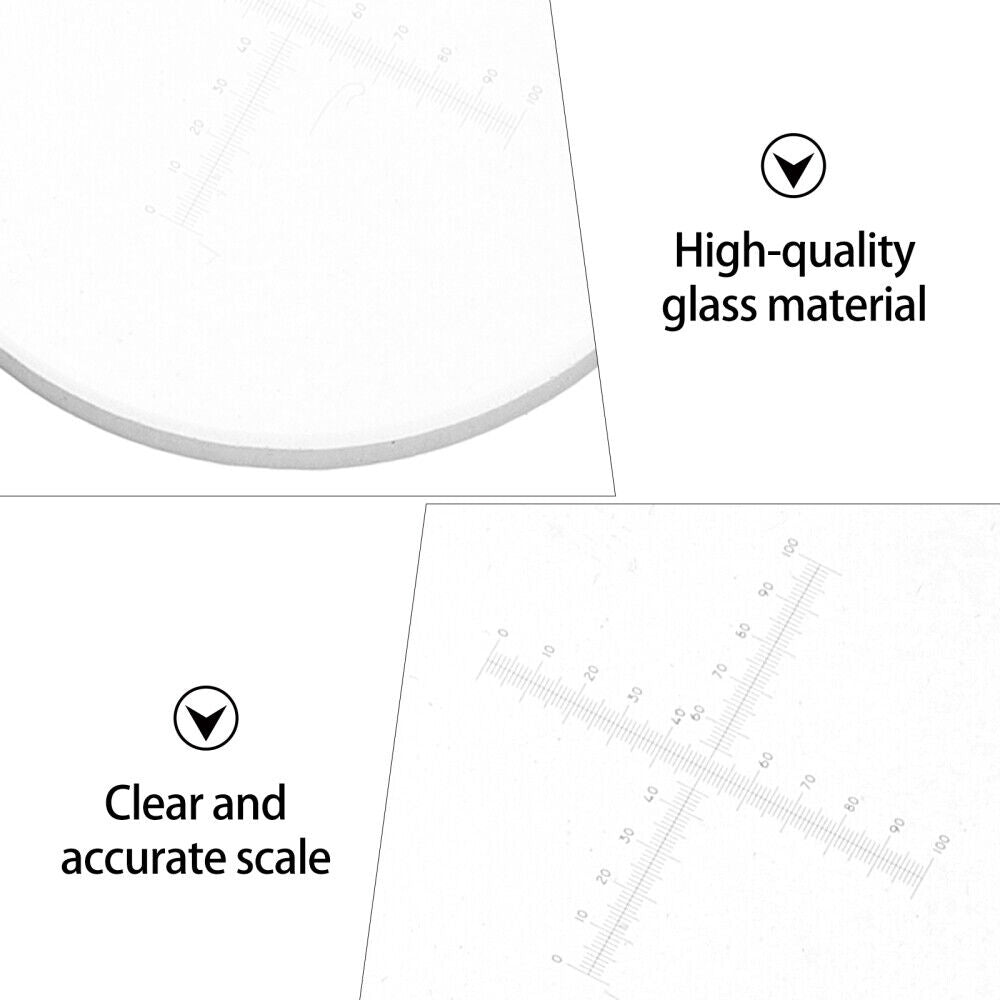 ny Okularlineal Slides Mikrometer Mikroskop Kalibreringsskala Disk