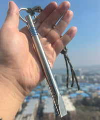 EDC Tool Multi Survival TC4 Titanium alloy Pry bar. Solid, Diameter1.3cm 07FC0E-D4 - KOEEK