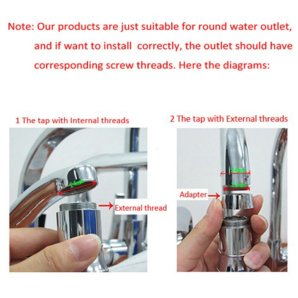 new  Easy Installation Faucet Light Colorful Light-emitting Diodes koeek - KOEEK