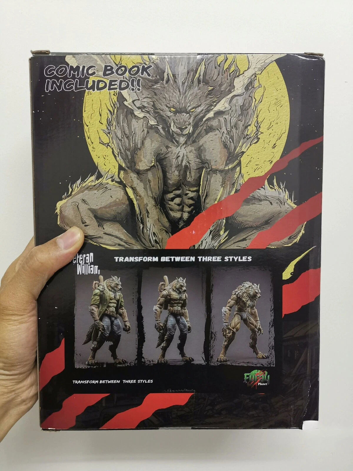 Maestro Union 1/12 Veteran William Werewolf 6'' Action Figure Model IN BOX Gift 07FC0E-D4 - KOEEK