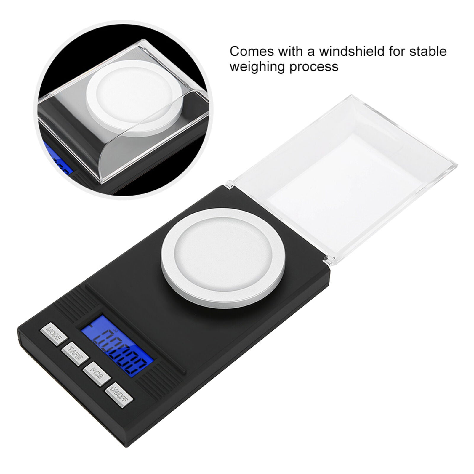 new Mini Portable High Accuracy 0.001g Pocket Jewelry Scale With LED Digital koeek - KOEEK