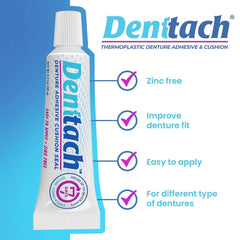 new Denture Adhesive, Thermoplastic Cushion and Reliner,... 07FC0E-D4 - KOEEK