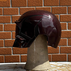 Daredevil Head Mask Matt Murdock Cosplay Half Face FRP Mask Prop Halloween Gift 07FC0E-D4 - KOEEK