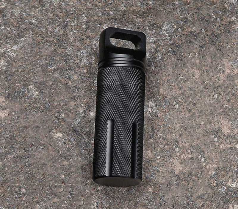 EDC Aluminium Alloy Waterproof Tank Large Capacity Sealed Outdoor Storage Box 07FC0E-D4 - KOEEK