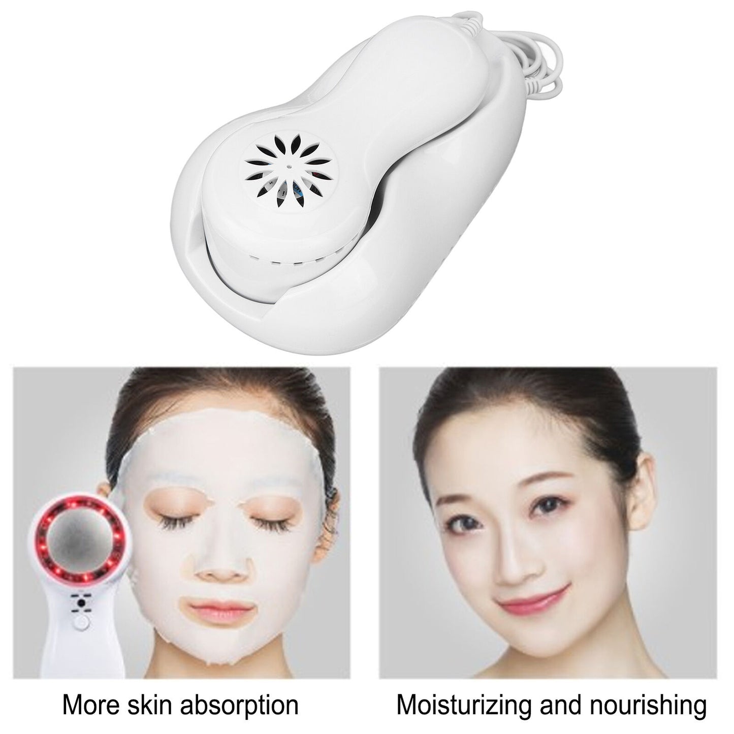 ny Ice Cold Hammer Kryoterapi Photon Skin Rejuvenation Lifting Facial Machine US