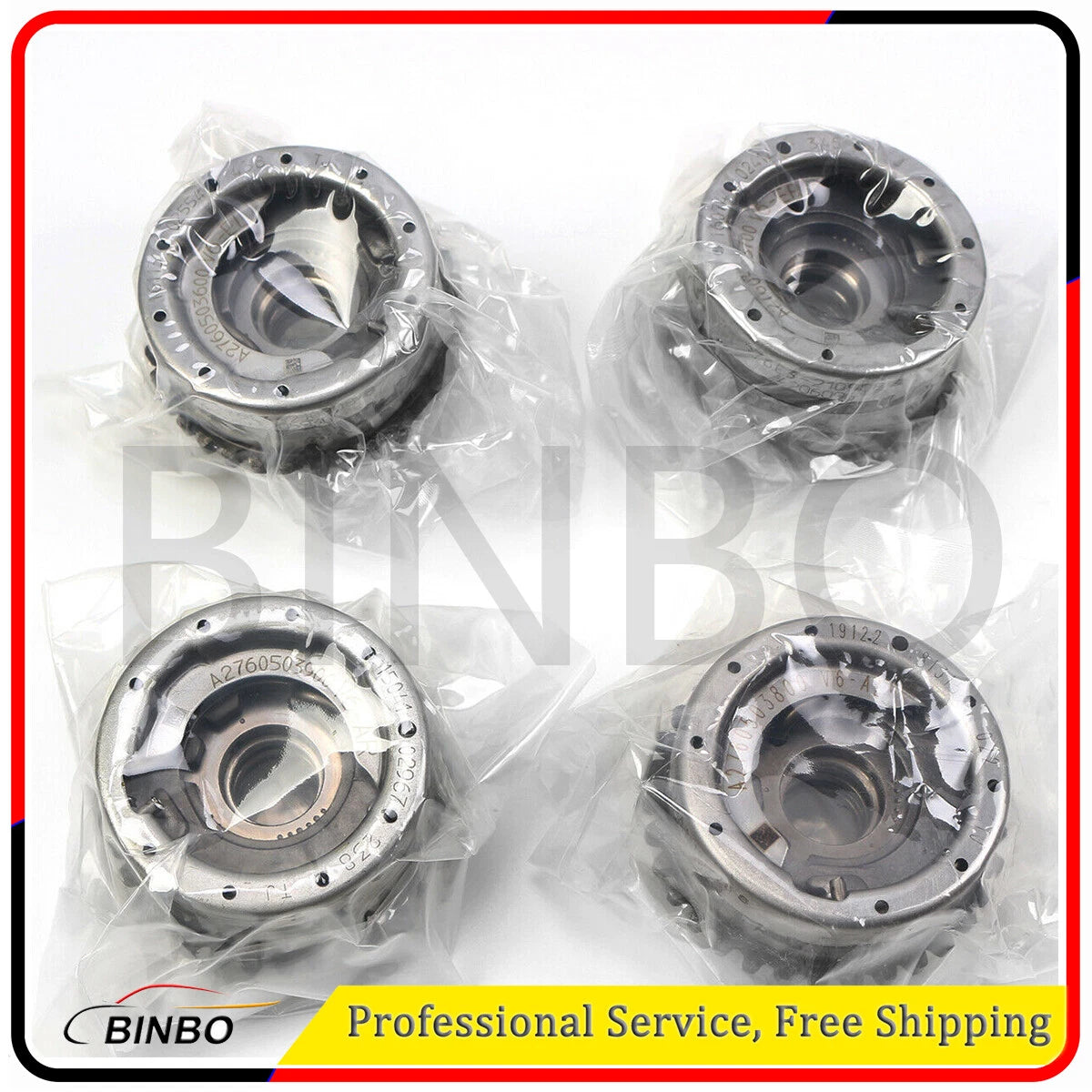 4Pcs Intake & Exhaust L+R Camshaft Adjusters for Mercedes W222 W166 M276 C43 07FC0E-D4 - KOEEK
