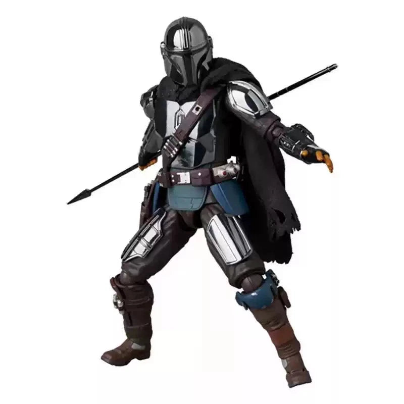 Mafex No.256 Star Wars The Mandalorian Chrome Ver. Action Figure  Sealed 07FC0E-D4 - KOEEK