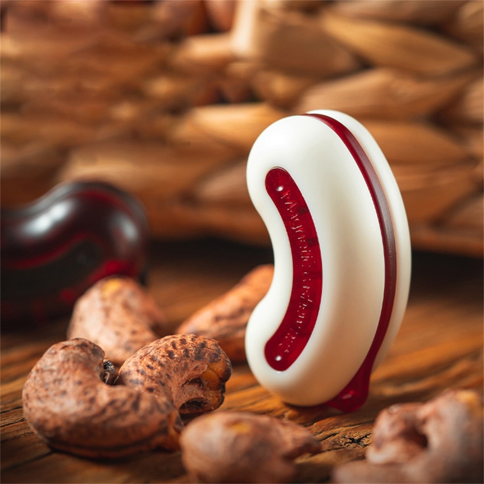 Gao Studio Cashew Hand Push Slider Fidget Desk Toys Gamer EDC PPB Gifts for Him 07FC0E-D4 - KOEEK