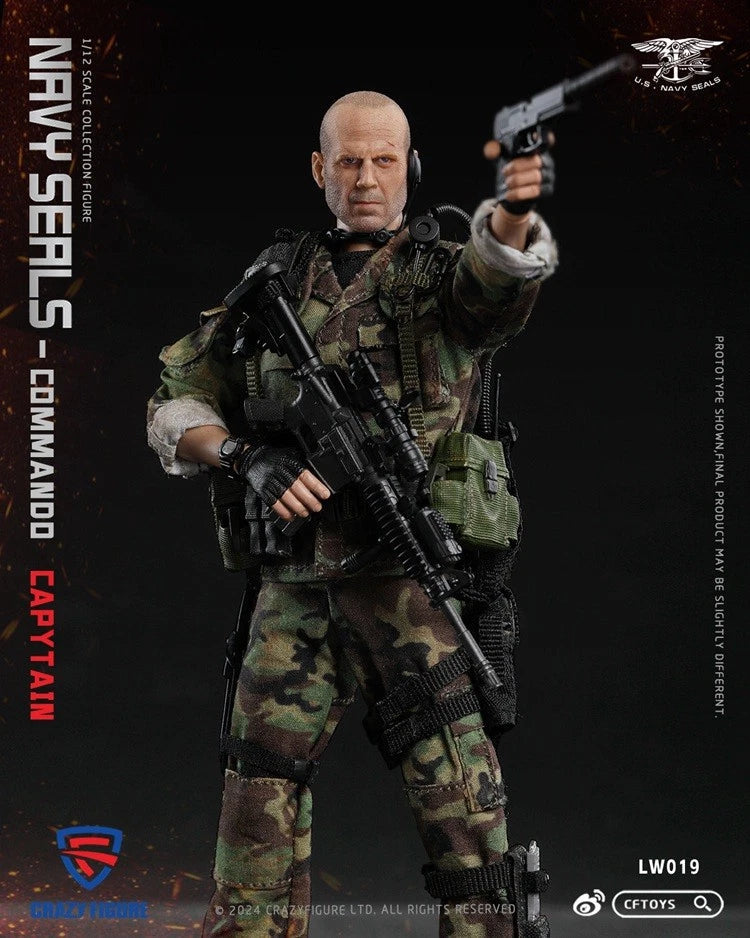 CFTOYS Special Assault Team-Captain 1/12 Soldier Action Figure Model Collection CFTOYS - KOEEK