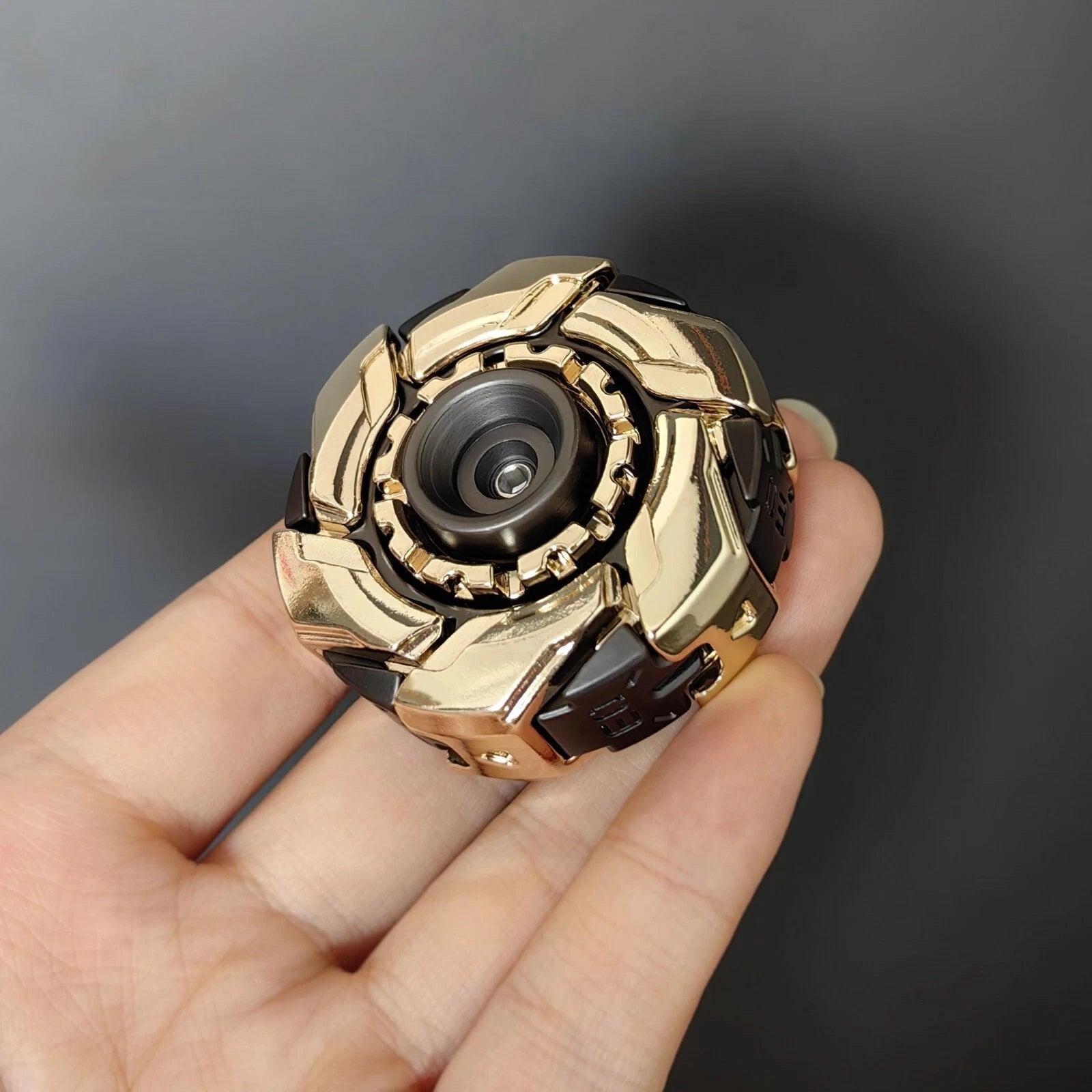 EDC Fidget Sliders Grumpy 03 Basic Metal Rotation Stress Relief Toy Gifts 07FC0E-D4 - KOEEK