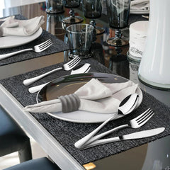 12-Person 60-Piece Silverware Set, Heavy Duty Stainless Steel Flatware. 07FC0E-D4 - KOEEK