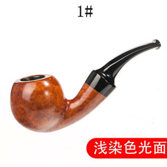 Handmade Mini Briar Wood Tobacco Smoking Pipes Men's Best Gift 07FC0E-D4 - KOEEK