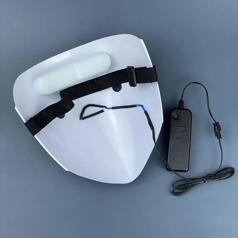 Black Bullet Kagetane Hiruko LED Mask Prop Japanese Anime Halloween Cosplay Mask 07FC0E-D4 - KOEEK