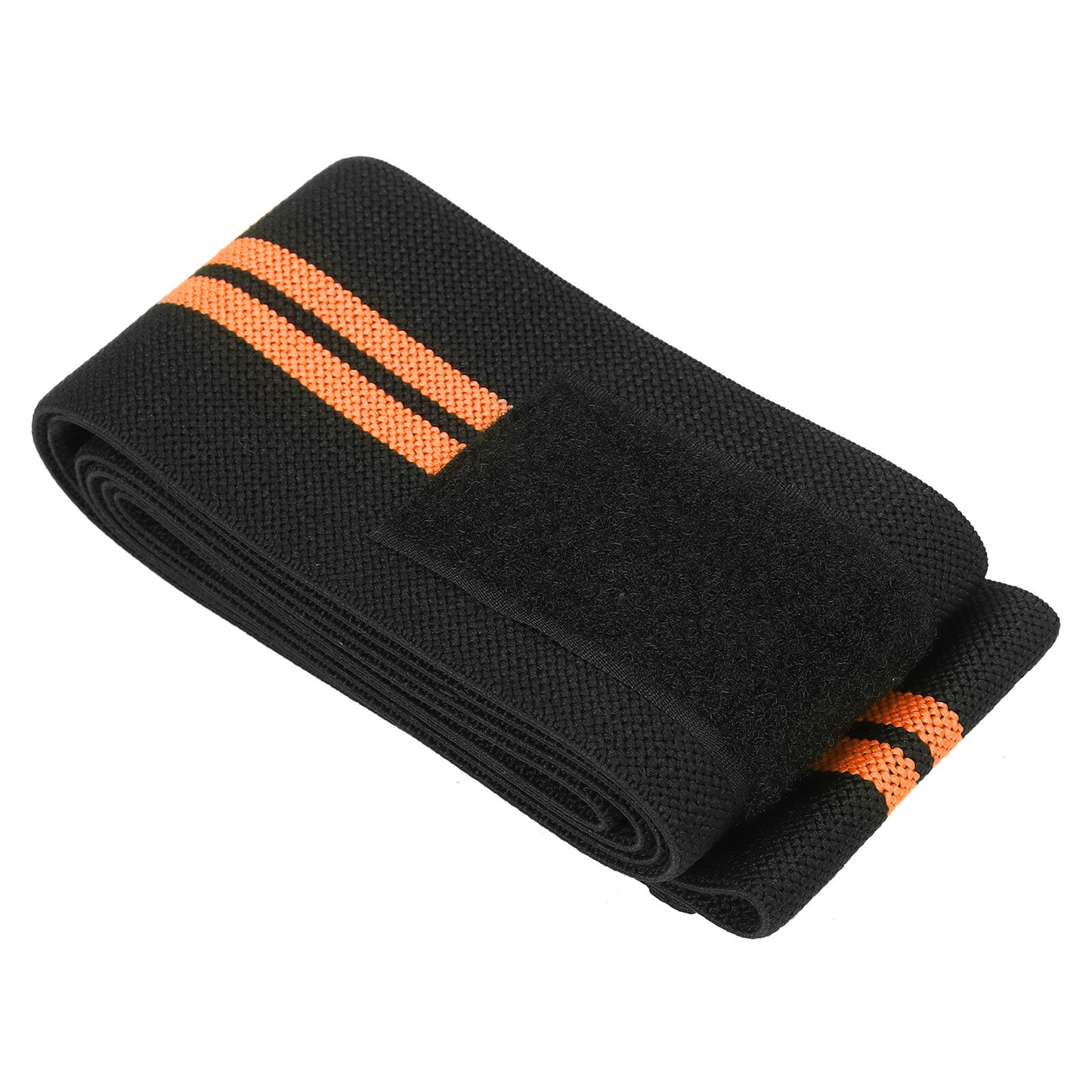 new Knee Wrap Compression Knee Brace For Weightlifting Training(Black Orange ) HGF koeek - KOEEK