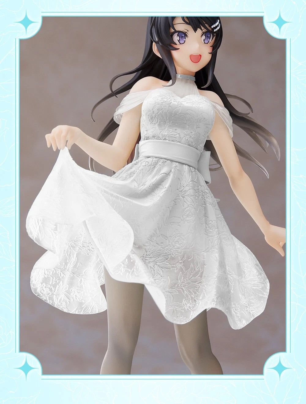 Taito Coreful Sakurajima Mai Sheer Skirt China Limited 16cm PVC Anime Figure 07FC0E-D4 - KOEEK