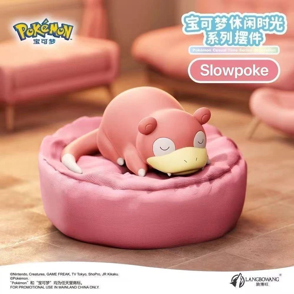 Pikachu Meowth Charmander Munchlax Slowpoke Rowlet Casual Time Collection 07FC0E-D4 - KOEEK