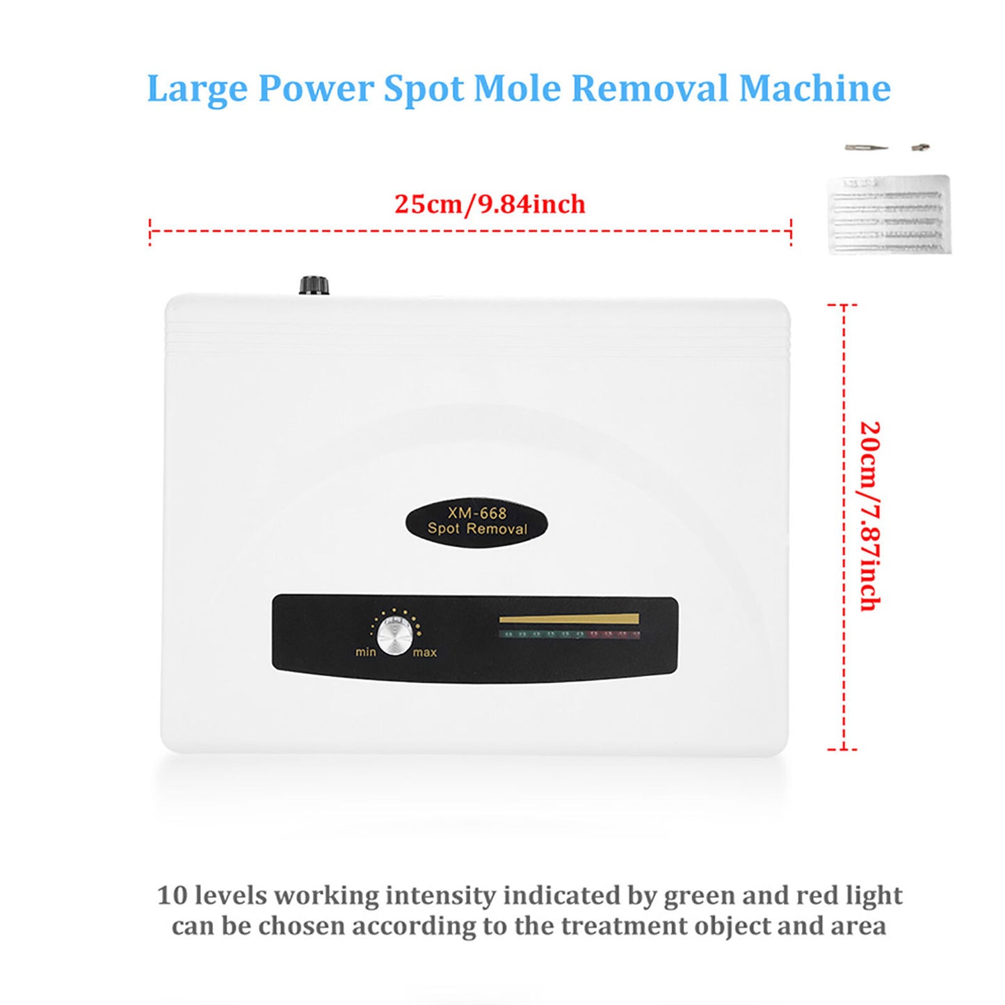 ny Ultralydspotfjernelsespen Stor Power Freckle Mole Removing Home Spa