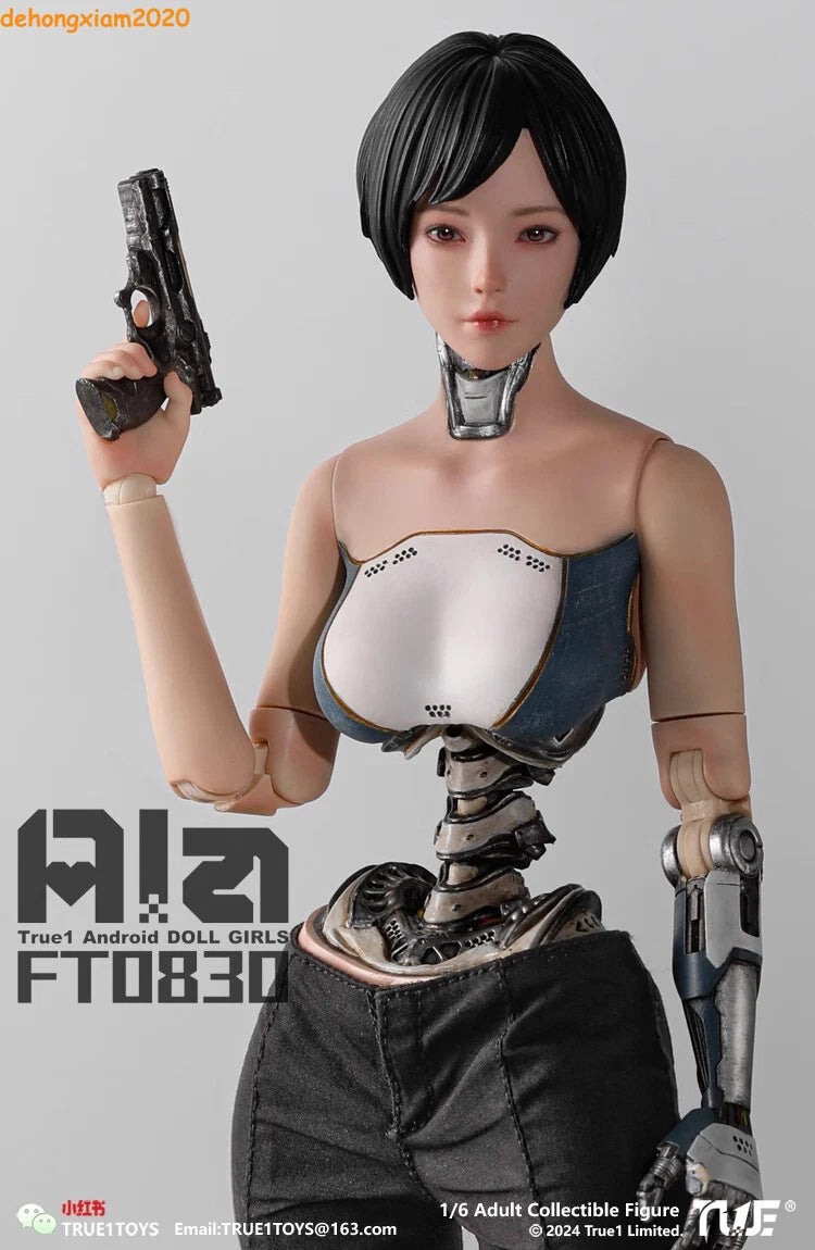 1/6 Stock True1 Toys Android Ala Female Action Figure Model Collect Toys 07FC0E-D4 - KOEEK