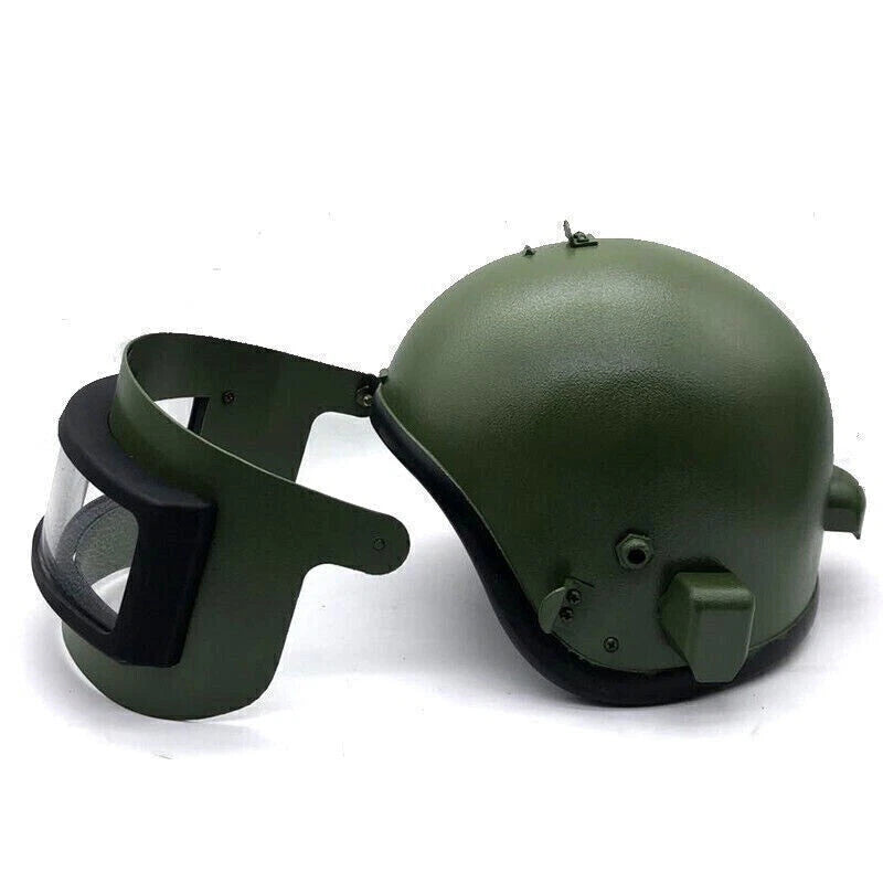 Russian Special Forces Altyn K6-3 Helmet Replica  Mask Green Steel Hlelmet US ! 07FC0E-D4 - KOEEK