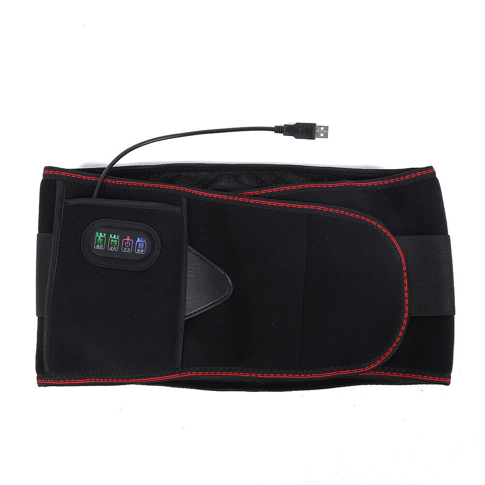 new Waistband Massage Waist Warming Belt (4 Button Charging Type) HGF koeek - KOEEK