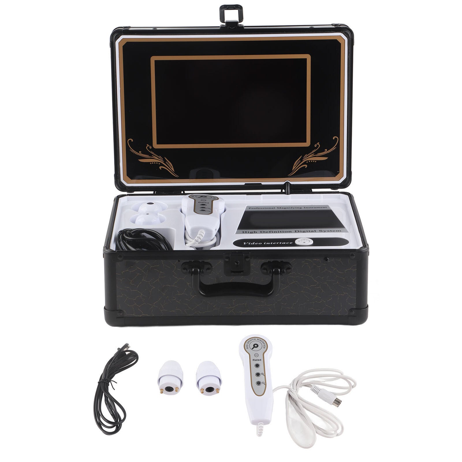 new Professional 50X 200X Skin Hair Scalp Detector Analyzer Microscope Skin Care koeek - KOEEK