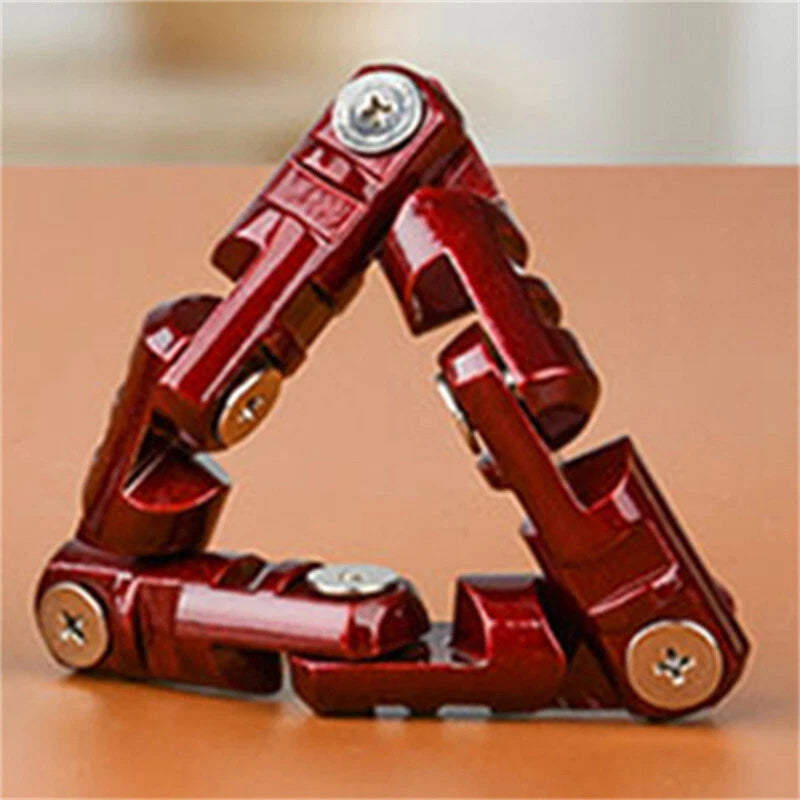 Triangular Fidget Roller Adult Metal EDC Fidget Toys Anxiety Stress Relief Toys 07FC0E-D4 - KOEEK