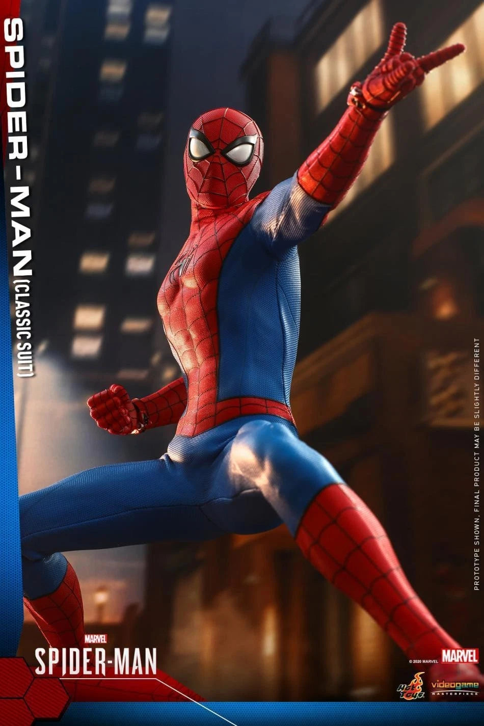 Hot Toys VGM48 Marvel's Spider-Man 1/6 Spider-Man Classic Suit Action Figure HOT_TOYS - KOEEK
