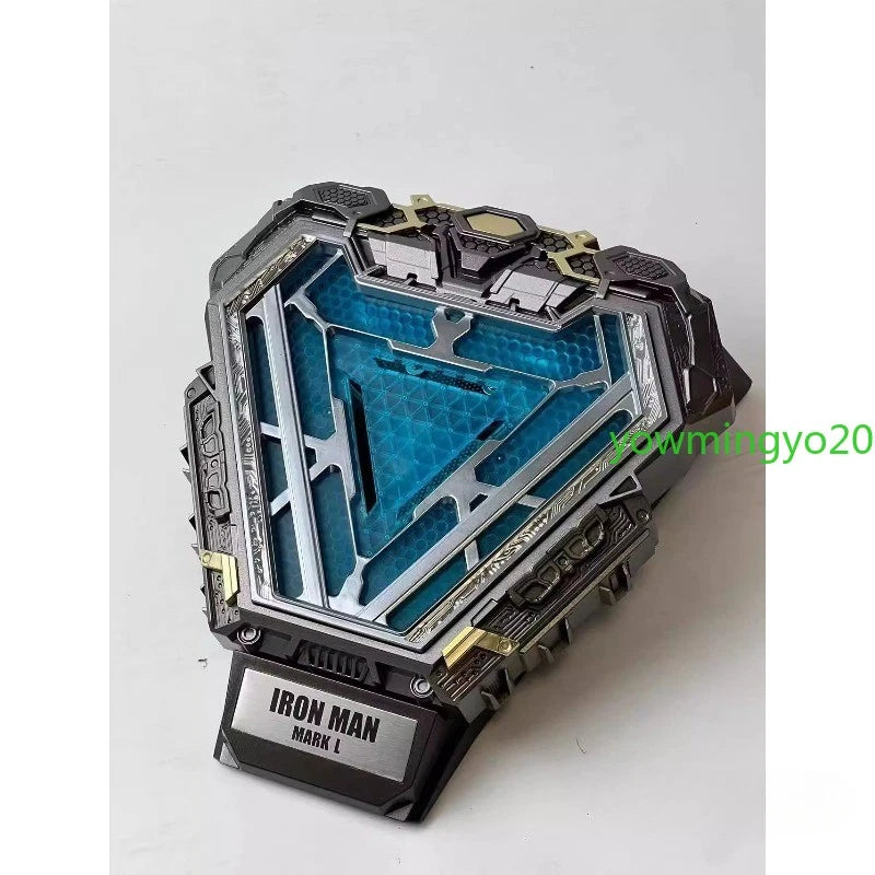 IN US!!! (Only Base)1/1 Iron Man MK50 Helmet Base Stand LED Reactor Bracket Gift 07FC0E-D4 - KOEEK